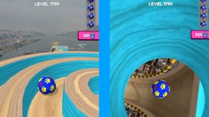 Going Balls  Super Speed run Gameplay New Update Level 1754