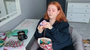 Вязальный носочный влог. Подарки, готовые работы и прочитанные книги