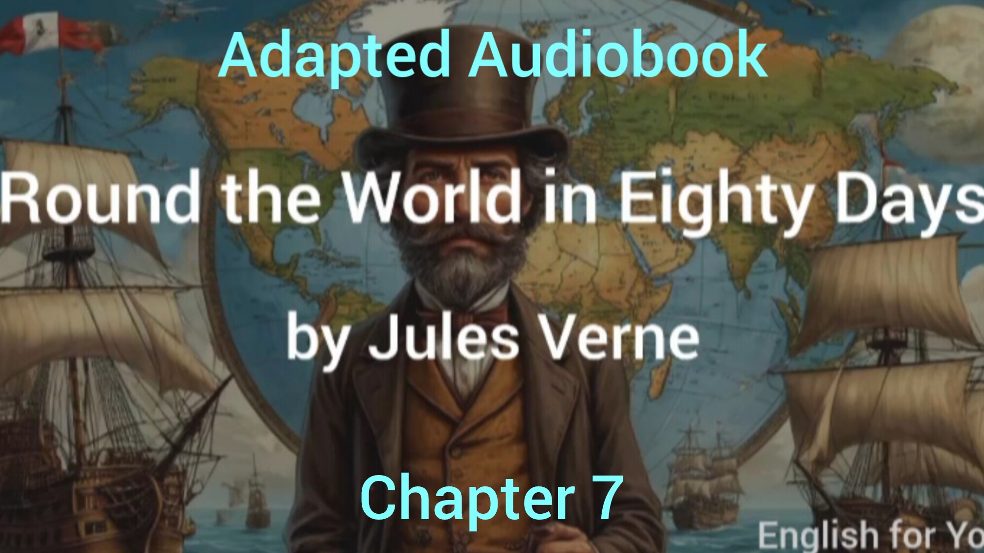 Chapter 7. Round the World in Eighty Days by Jules Verne. Adapted Audiobook. Level 2.