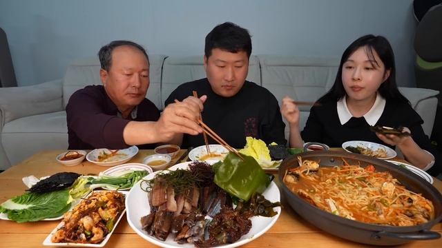 Зимний ПИР корейские лакомства!!! смотреть онлайн