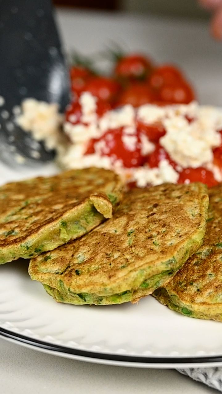 Добавляю ПП в свой рацион. Огуречные оладьи на завтрак