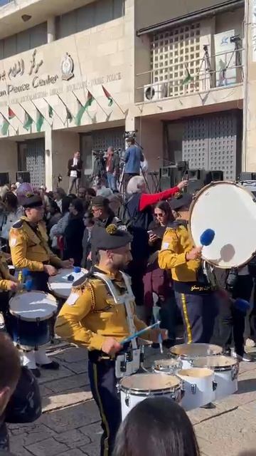 Рождественский марш в Вифлееме после 2х-летнего перерыва на войну. 2025/26г.