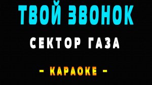 Караоке Сектор Газа - Твой звонок