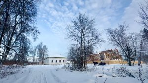 Конезавод «Медведки».Катание на дровнях 08.01.26