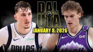 09.01.2026 | ОБЗОР МАТЧА | Юта Джаз - Даллас Маверикс | Highlights