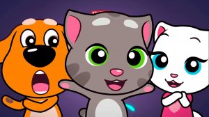 Говорящий Том и друзья Джинджер нашелся Ремонт в доме Мультигра