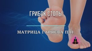 ГРИБОК СТОПЫ*ОРИГИНАЛЬНАЯ МАТРИЦА ГАРЯЕВА П.П.