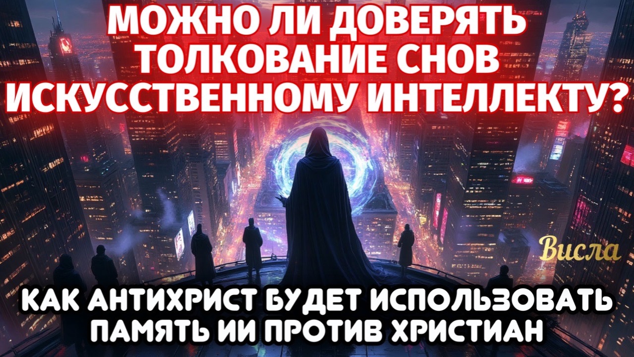 Можно ли доверять толкование снов ИИ. Как антихрист будет использовать ИИ против христиан… смотреть онлайн