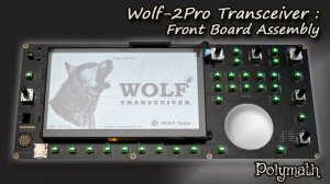 Wolf-2Pro Transceiver : Front Board Assembly