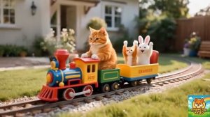 МУЛЬТФИЛЬМ ДЛЯ ДЕТЕЙ, Котёнок помагет зайчику