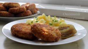 Котлеты из щуки. Нежные, сочные, вкусные рыбные котлеты. Готовим с Оксаной Валерьевной.
