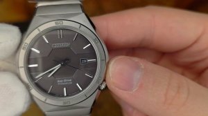 Citizen Eco-Drive Sport Luxury Armor Watch. Неубиваемый титан