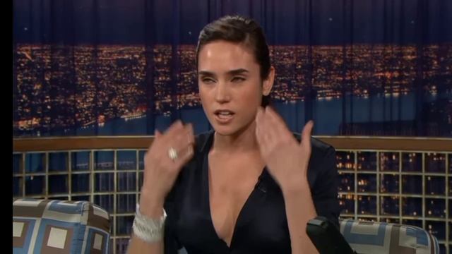 Встреча Дженнифер Коннелли с похотливым слоном | «Поздний вечер с Конаном О’Брайеном» смотреть онлайн