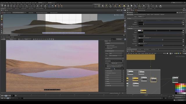 011a - Christmas Landscape Rendering смотреть онлайн