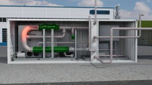 Энергоцентр / Мини ТЭЦ / Электростанция на основе Турбин ORC / ОЦР турбины центробежного типа.