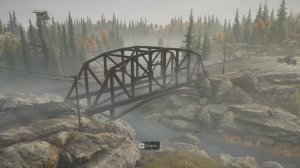 SnowRunner Построить мост