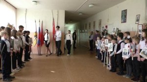 Бессмертный полк  в МКОУ Колбинская  СОШ —2023
