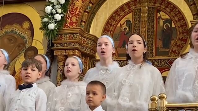Рождественские песни - хор Воскресной школы смотреть онлайн