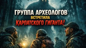 ГРУППА археологов встретила КАРПАТСКОГО ГИГАНТА в 1996. Мистика. Страшные Истории на ночь