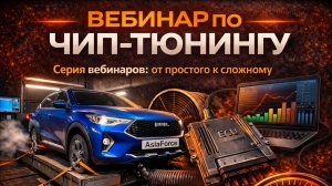 Вебинар с отделом разработок AsiaForce. О чип-тюнинге простыми словами