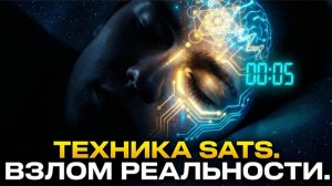 ТЕХНИКА SATS ВЗЛОМ РЕАЛЬНОСТИ. Как Программировать Реальность, Пока Спишь (Техника SATS)