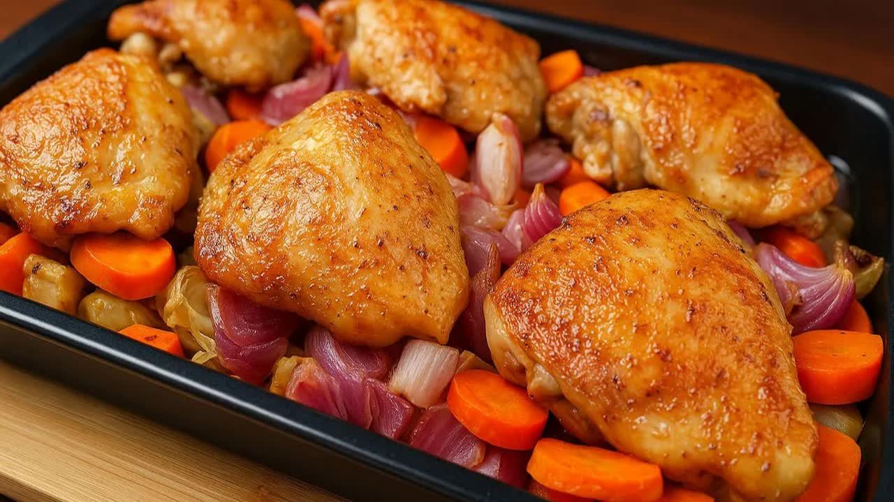 Самые ВКУСНЫЕ Куриные Бедра В Духовке. Весь секрет в соусе! РЕЦЕПТ Как приготовить куриные бедра смотреть онлайн