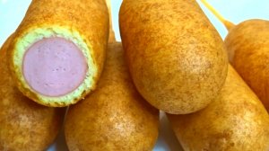 От таких сосисок в кляре в восторге и взрослые, и дети. Вкусный перекус за 10 минут