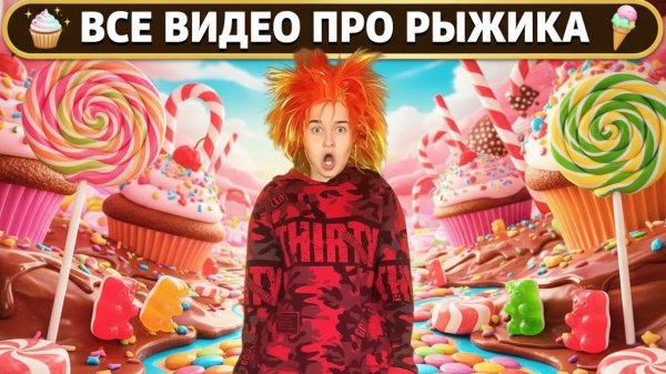 СБОРНИК ВИДЕО ПРО РЫЖИКА