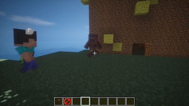 НУБ ЗАТРОЛЛЕН НЕВИДИМЫМ БАРЬЕРОМ В МАЙНКРАФТ! СМЕШНОЙ ТРОЛЛИНГ НУБИКА ХЕРОБРИНОМ В MINECRAFT! смотреть онлайн