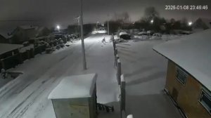 Видео прилета предположительно БРСД "Орешник" во Львовской обл