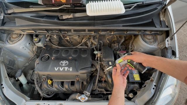 Замена воздушного и салонного фильтров на Toyota Funcargo