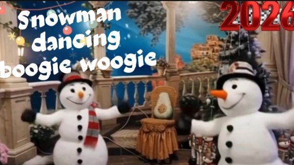 Snowmen dancing Boogie Woogie