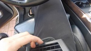 Замена дефлектора (воздуховода) салона на BMW X5 E70