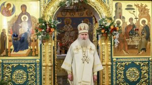 Проповедь митрополита Каширского Феогноста в Стефано-Махрищском женском монастыре 9.01.26