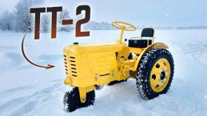 Тягач транспортный ТТ-2 ! Минитрактор СССР