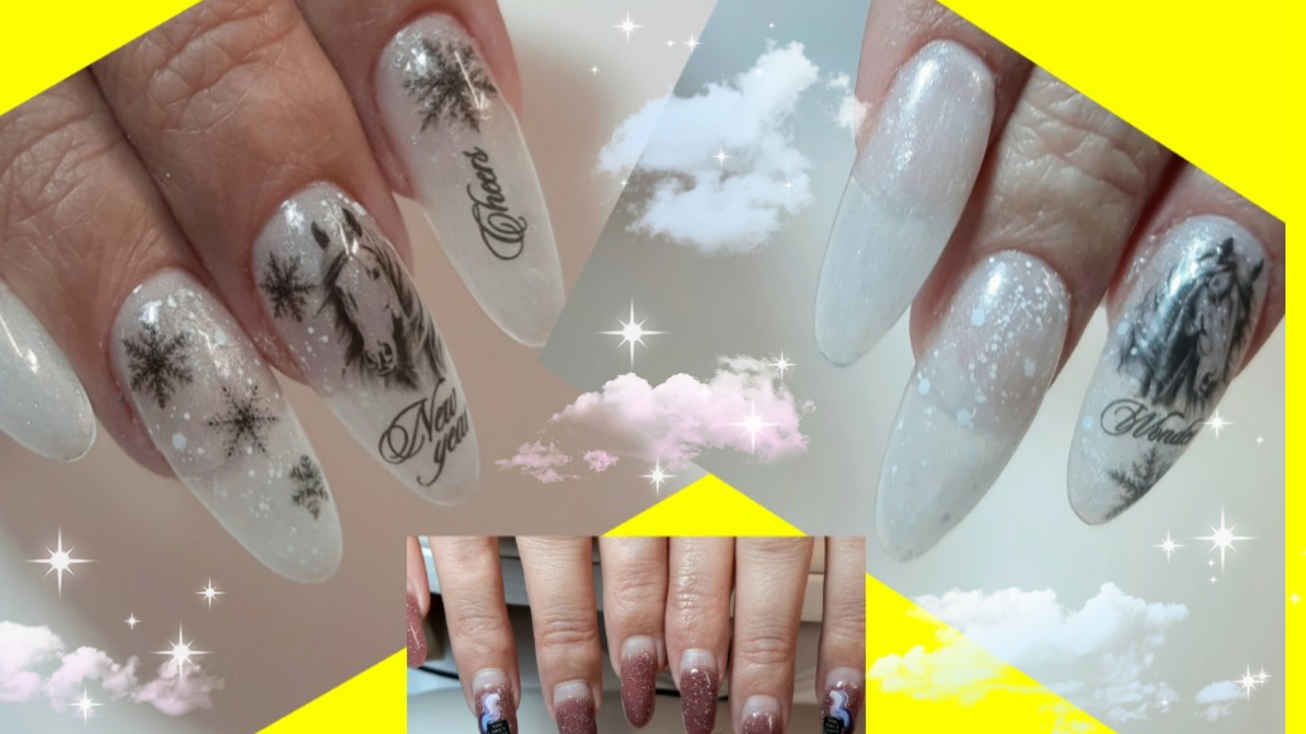 *719*Наращивание ноготков на Гелевые типсы.Быстрый дизайн Зима 2026. смотреть онлайн