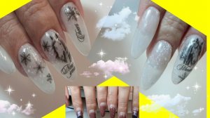 *719*Наращивание ноготков на Гелевые типсы.Быстрый дизайн Зима 2026.