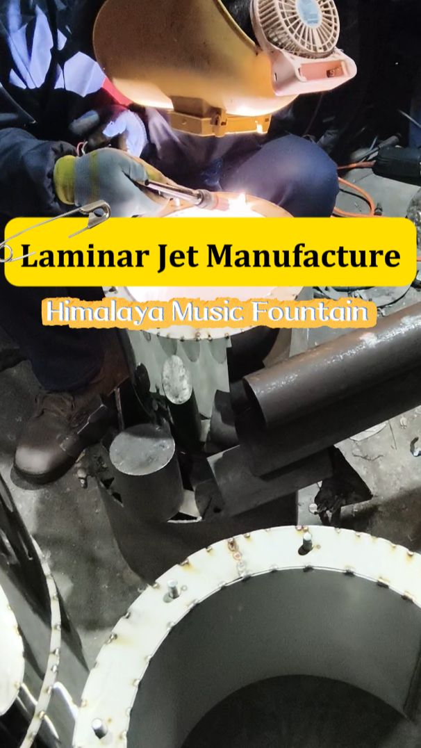Производство фонтанов с ламинарными струями | Водный объект | Музыкальный фонтан «Гималаи»