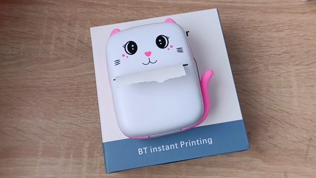 Мини принтер портативный беспроводной. Обзор и комплектация. Термопечать смотреть онлайн