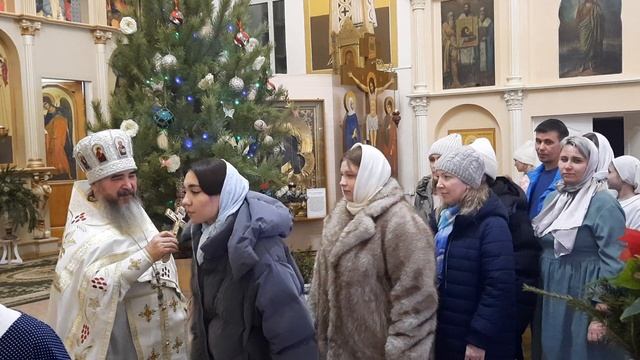 Величание и прославление РОЖДЕСТВА ХРИСТОВА. смотреть онлайн