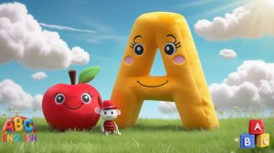 Слова на букву А для детей  Фонетическая песенка про яблоко, муравья и самолет