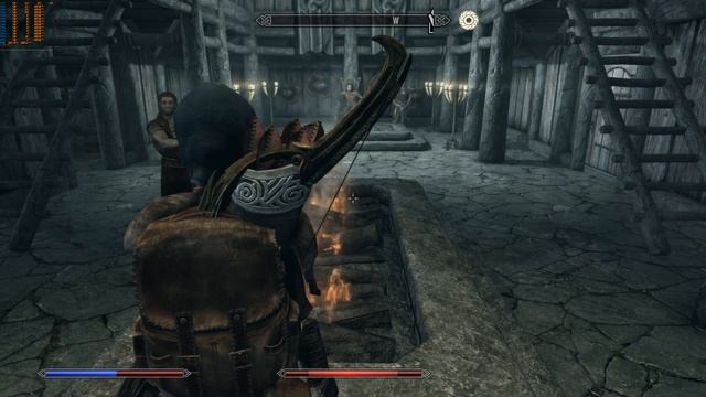 The Elder Scrolls V  Skyrim. У костра