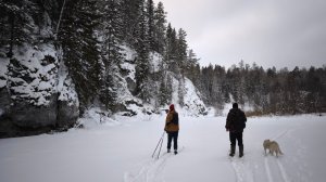 Идём по лыжне. Поход выходного дня на ледянку (07.01.2026г)