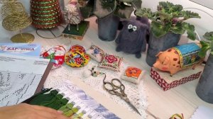 Вышивка крестиком.Финиш.Январские старты.