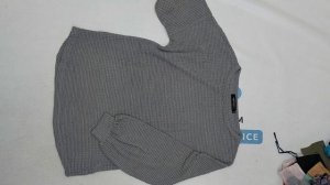 39008 Блузки трикотажные длинный рукав, 19пак, A3C, секонд (cream/extra) оптом