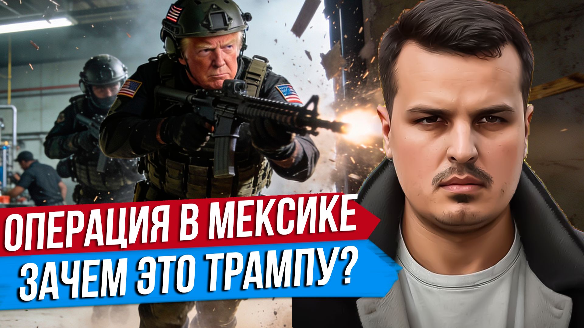 НУЖНА ЛИ ТРАМПУ МЕКСИКА? ДЕКАРТЕЛИЗАЦИЯ. ЦЕЛИ США И ИСТОРИЯ КОНФЛИКТА.