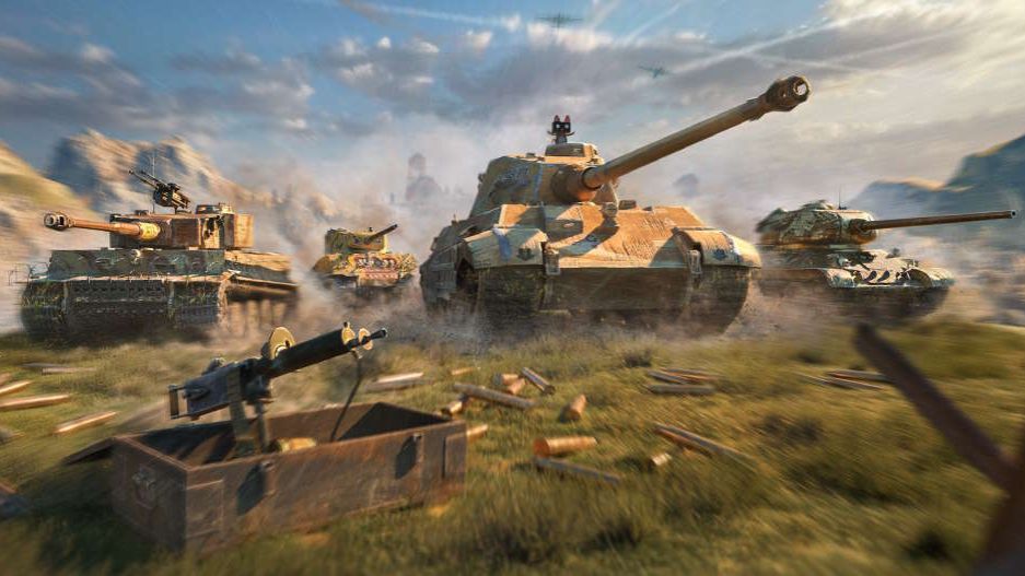 Играем в Tanks Blitz (Lesta)