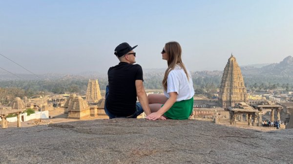 3 часть Индия 2025г. Хампи, Храм Вирупакши, Храм Виттхала #Hampi #Хампи #Виджаянагара