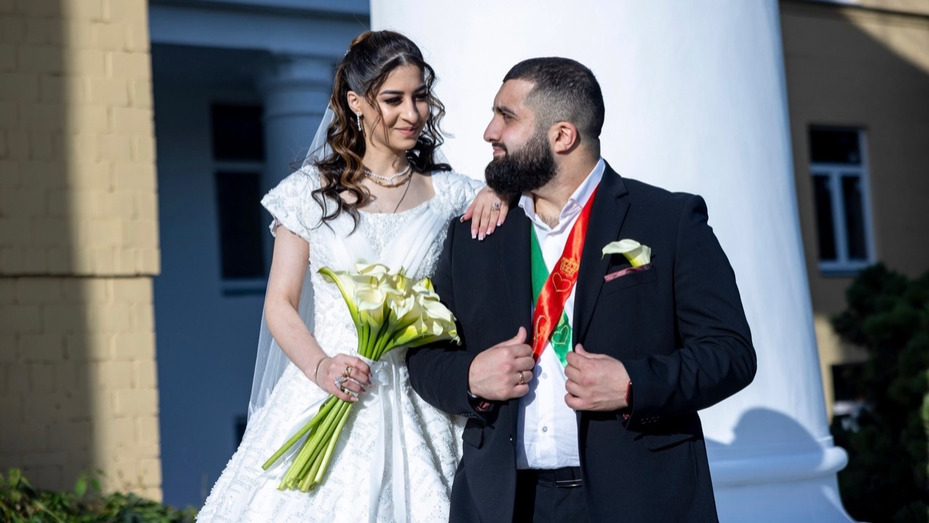 свадьба гарика и милены 1 часть🤍