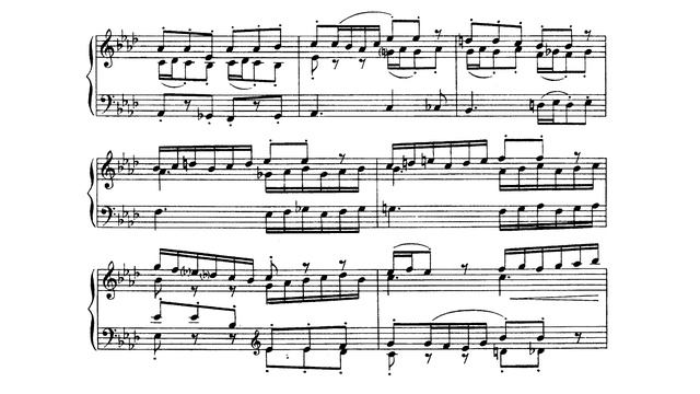 Сергей Слонимский / S. Slonimsky: Прелюдия и фуга ля-бемоль мажор  (Prelude & Fugue In A Flat Major)